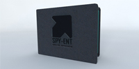 Удостоверение SPY-ENT - обложка